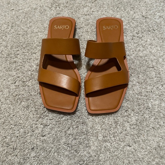 Franco Sarto Sandal Slides NWOT - Picture 2 of 6